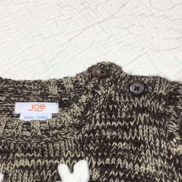 12-18m (4/$20) Rudolph Sweater by Joe Fresh - Picture 7 of 16
